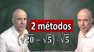 CÓMO OPERAR CON RAÍCES Operaciones combinadas Matemáticas Básicas [upl. by Nnire]