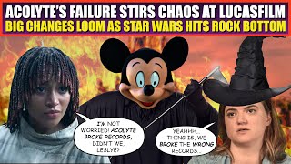 Acolyte’s FAILURE Creates CHAOS at Lucasfilm  SHAKEUPS Loom As Star Wars Hits Rock Bottom [upl. by Ahsieyk]