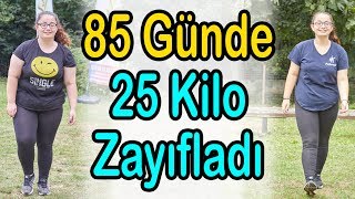 85 Günde 25 Kilo Zayıflama Başarısı  HK Performans Zayıflama Kampı [upl. by Helsell]