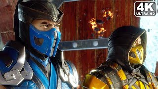 MORTAL KOMBAT ONSLAUGHT Story All Cutscenes Movie 2023 4K ULTRA HD [upl. by Llevel]