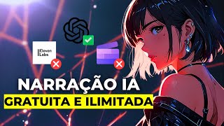 Narração IA GRATUITA E ILIMITADA com o ChatGPT [upl. by Attiuqaj]