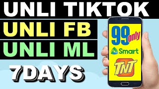 UNLI TIKTOKFBML FOR 99 PESOS TNTSMART  GOODS FOR 7DAYS [upl. by Onabru]