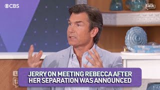 Jerry on Meeting Rebecca Romijn Days After Her Separation Was Announced [upl. by Elolcin]