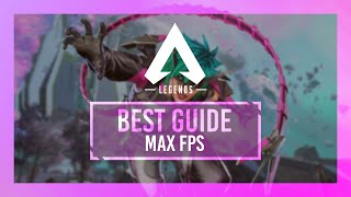 Season 21 BEST Optimization Guide  Apex Legends  Max FPS  Best Settings [upl. by Bobbe169]