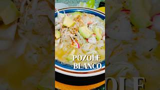 Receta de POZOLE BLANCOmi versión comida facil y rápida de hacer [upl. by Eelyahs]