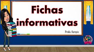 Fichas informativas [upl. by Helenka600]