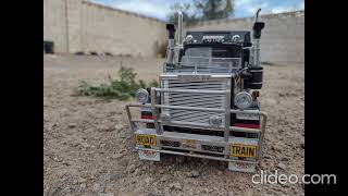 Italeri 124th Scale Australian Black Thunder Mack Superliner Tractor Built December 2021 [upl. by Ellehcir160]