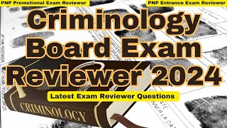 Criminology Board Exam Reviewer Criminology Part 4 [upl. by Schifra629]