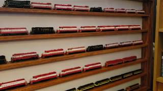 Frisco N Scale Model Railroad Locomotive Roster [upl. by Piers]