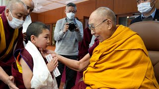 Grand receiving ceremony for venerableGeshi acharya Thupten loden’s Yangsi rinpoche at DenmaKhamtsen [upl. by Enail]