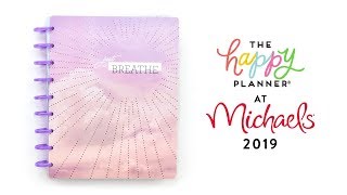 2019 Spring REVEAL  MICHAELS 18Month Happy Planners [upl. by Gabel]