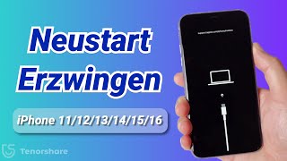 iPhone Neustart erzwingen ohne Touch  Display 2024 [upl. by Grey177]