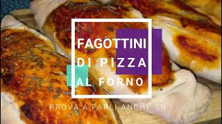 FAGOTTINICALZONI GUSTO PIZZA  Ricetta facile al forno  La rosticceria pugliese FATTA IN CASA [upl. by Enneibaf]