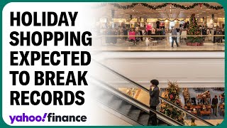 Holiday spending to reach record high as shoppers seek deals [upl. by Nolahp]