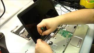 How to replace laptop hinges on a HP CQ61 [upl. by Atat]