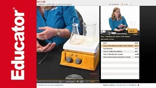 Recrystallization Lab Demonstration  Organic Chemistry [upl. by Atener]