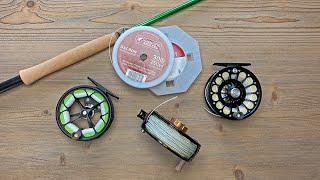 How to put backing on a fly reel  McFly Angler Fly Fishing Tutorials [upl. by Muslim]