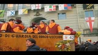 Il Corpo di Guardia del Borgo Vecchio  Carro da getto vincitore  Carnevale Ivrea 2014 [upl. by Ivonne]