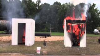 FireGuard E84® Wooden IBeam Test [upl. by Hillard]