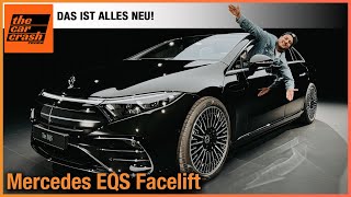 Mercedes EQS Facelift 2024 Alles zur NEUEN Elektro Luxus Limousine Review  Preis  Innenraum [upl. by Mahalia]