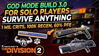 The Division 2 quotWANT 100k REGEN 1MIL DMG 60 PFE THIS BUILD HAS IT ALLquot [upl. by Airol22]