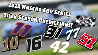 My 2024 Nascar Cup Series Silly Season Predictions [upl. by Aliek]