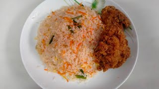 চাইনিজ ফ্রাইড রাইস রেসিপি  How To Make Fried Rice [upl. by Enorej91]