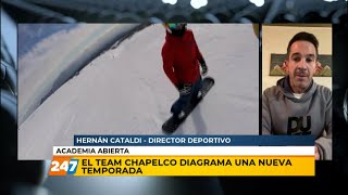 HERNÁN CATALDI DIR DEPORTIVO EL TEAM CHAPELCO DIAGRAMA UNA NUEVA TENPORADA [upl. by Chelsie]