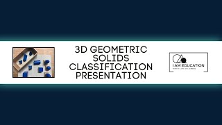 Montessori Materials  3D Geometric Solids  Classification Presentations [upl. by Ranjiv]