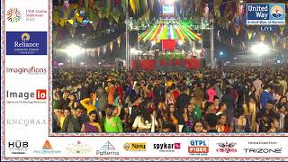 United Way Of Baroda  Garba Mahotsav 2023 By Atul Purohit  Day 6 [upl. by Just]