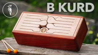 B KURD Tuning  Wooden Tongue Drum  WoodPack [upl. by Canfield]