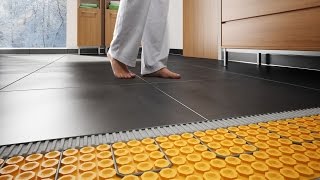 Comment placer le système de plancher chauffant Schluter® DITRA HEAT [upl. by Symer]