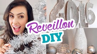 Ideias de decoração de Ano Novo  DIY Reveillon [upl. by Kavanagh637]