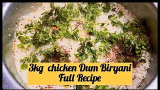 3kg Chicken Biryani For Poor people BhimavaramRuchulu [upl. by Alicirp]