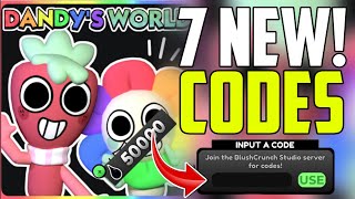 ⚠️ALPHA UPDATE⚠️️ DANDYS WORLD ROBLOX CODES 2024  DANDYS WORLD CODES 2024  DANDYS WORLD [upl. by Akiehsal]