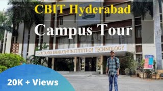 Cbit Campus Tour 2021  Visit to Cbit College Hyderabad [upl. by Neill288]