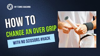 tennis overgrip how to apply  Like a Pro [upl. by Alston]