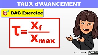 TAUX dAVANCEMENT xf et xmax  Exercice  Terminale [upl. by Fanchon121]