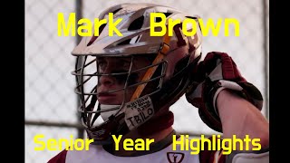 Mark Brown Senior Highlight Reel [upl. by Frechette]