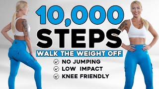 10000 STEPS WALKING WORKOUT  10K Steps Challenge [upl. by Barbaresi]