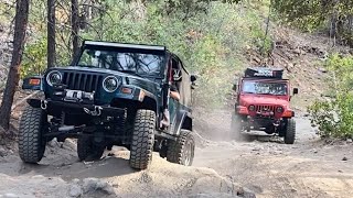 Jeep Wrangler Tj’s Offroad  Family Camping Trip Adventure [upl. by Hamirak776]