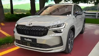 Skoda Kodiaq Sportline 2025 detail view  Leading Elegance and Performance [upl. by Redford141]