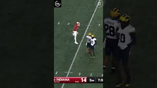 The Hoosiers down Michigan to stay UNDEFEATED [upl. by Celle539]