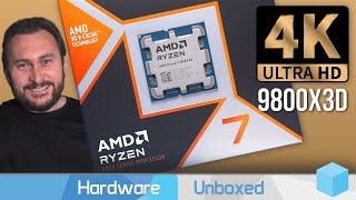 Ryzen 7 9800X3D Really Faster For RealWorld 4K Gaming [upl. by Nimaynib]