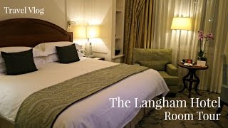 Langham Hotel London Room Tour  London Five Star Hotel  Lux Life [upl. by Phebe206]