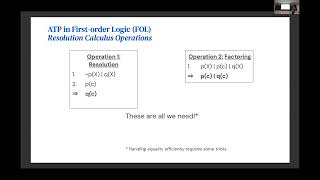 Ankit Anand and Abbas Mehrabian  From Theorem Proving to Disproving [upl. by Jurkoic]