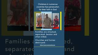 Christians persecuted in numerous countries persecutedchurch christianpersecution prayer [upl. by Notxarb]