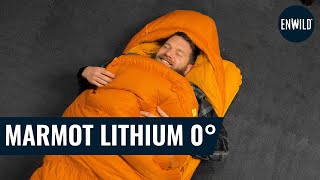 Marmot Lithium 0 Degree Sleeping Bag Review [upl. by Cartwright]