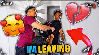 IM GOING HOME PRANK ON TATI AND TYJAE [upl. by Aldon]