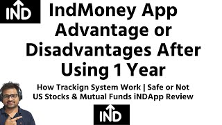 Indmoney App Advantages and Disadvantages  IndMoney App Safe or Not  IndMoney Real Review [upl. by Wordoow400]